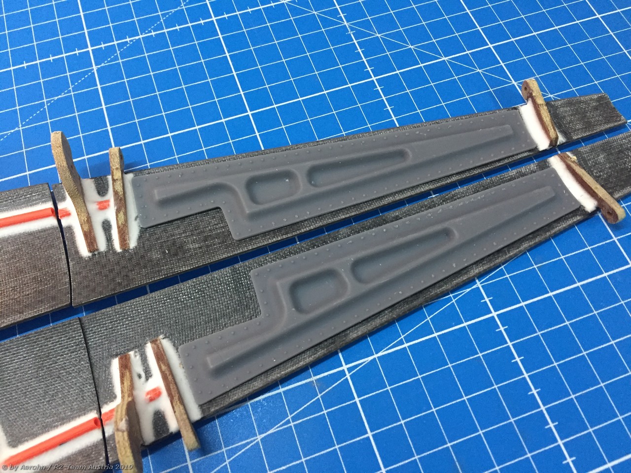 CARF Corsair tailwheel inlay detail