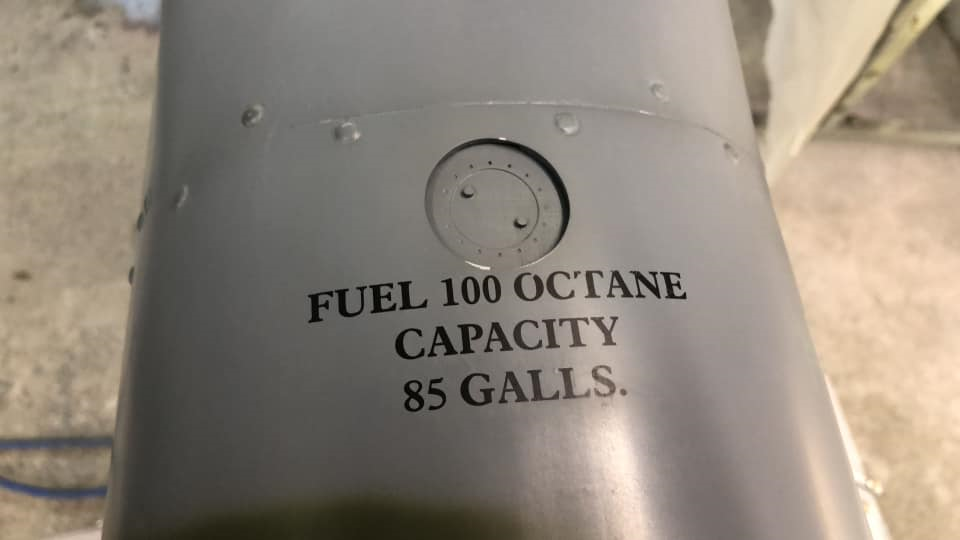 Carf Spitfire fuel filler cap tom gass